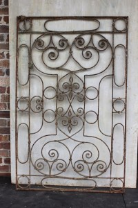 European Panel French Outdoors Iron Decorative Le Forge